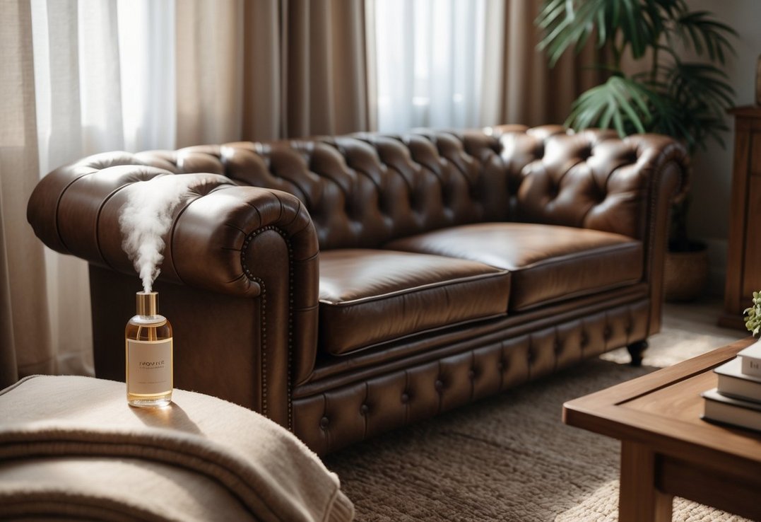 Sådan skaber du en hyggelig atmosfære med en Chesterfield sofa og duftende spray til hjemmet Sådan skaber du en hyggelig atmosfære med en Chesterfield sofa og duftende spray til hjemmet