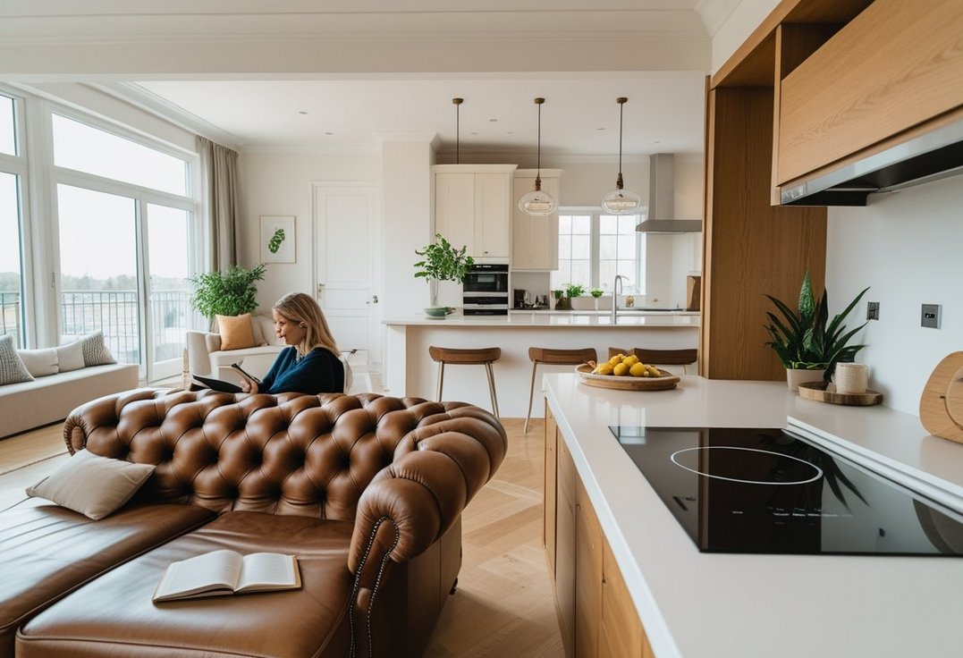 Saadan skaber du et stilfuldt hjem med en Chesterfield sofa og et induktionskomfur til dit koekken Saadan skaber du et stilfuldt hjem med en Chesterfield sofa og et induktionskomfur til dit koekken